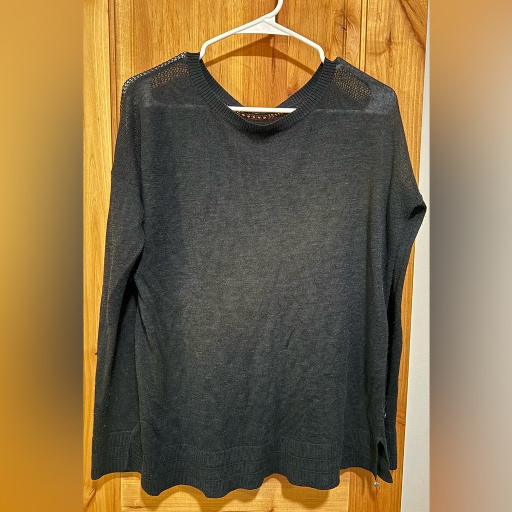 Lululemon Black Knit Sweater